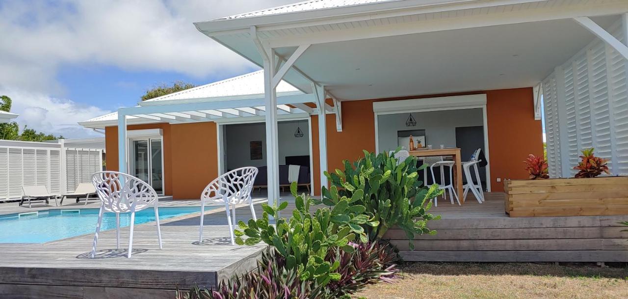 Villa Fleur De Goyave - Tres Bien Ventilee - Vue Degagee แซงต์-ฟรองซัวส์ ภายนอก รูปภาพ