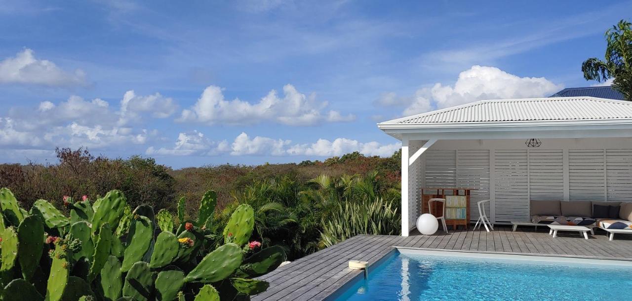 Villa Fleur De Goyave - Tres Bien Ventilee - Vue Degagee แซงต์-ฟรองซัวส์ ภายนอก รูปภาพ