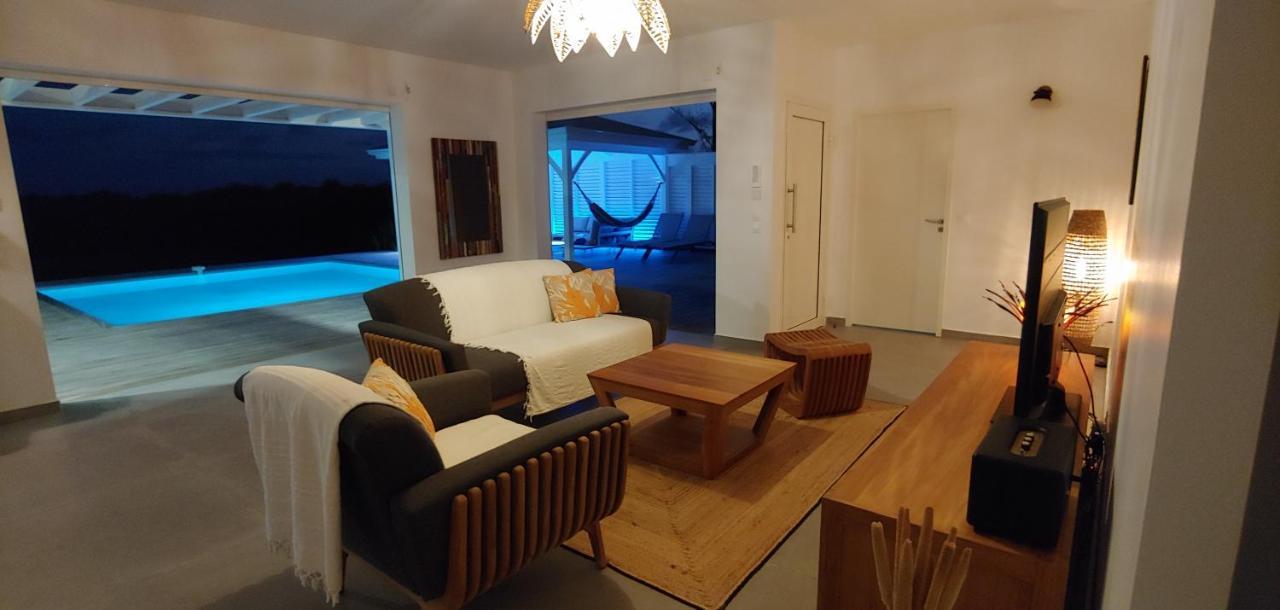 Villa Fleur De Goyave - Tres Bien Ventilee - Vue Degagee แซงต์-ฟรองซัวส์ ภายนอก รูปภาพ